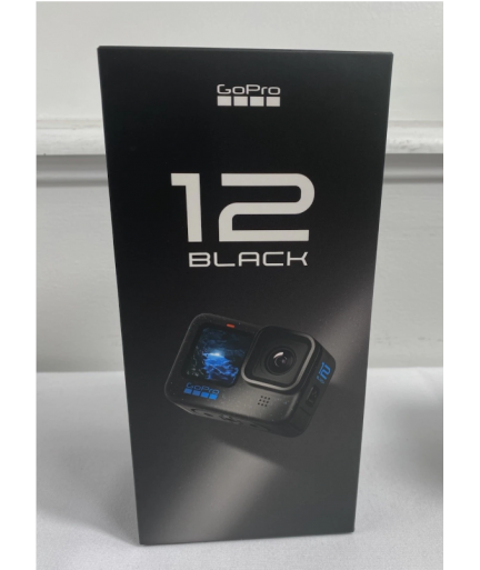 GoPro Hero12 New Sealed Black Includes Battery Waterproof 33’ 5.3K60 Video